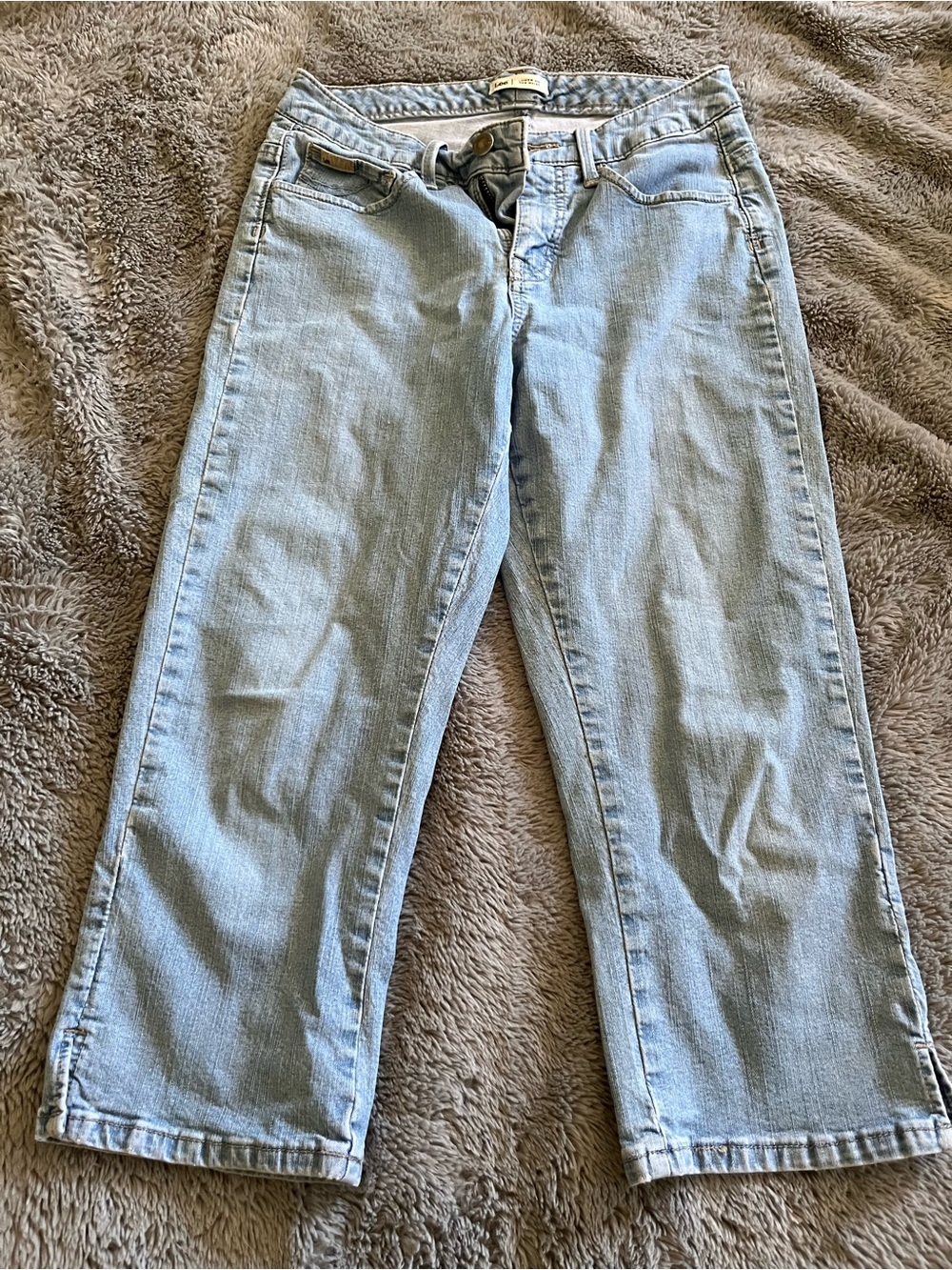 Capri style jeans
